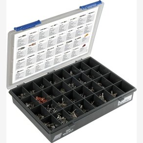 SORTERING. CRIMP-STIKKER