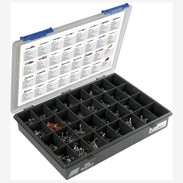 SORTERING. CRIMP-STIKKER