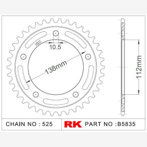 K�DEHJUL RK 525 47Z