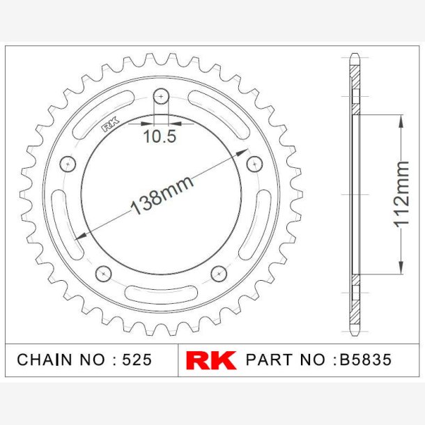 K�DEHJUL RK 525 47Z