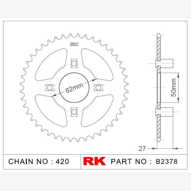 K�DEHJUL RK 420 42Z