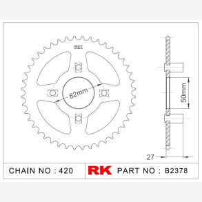 K�DEHJUL RK 420 41Z
