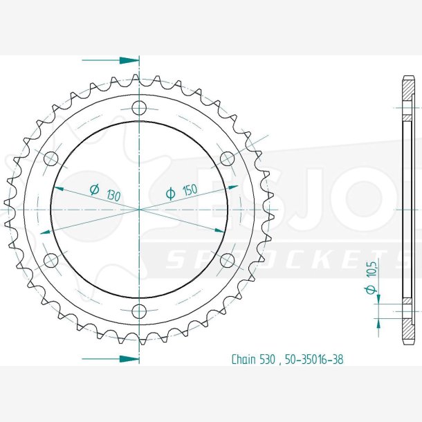 K�DEHJUL ESJOT 530 38Z