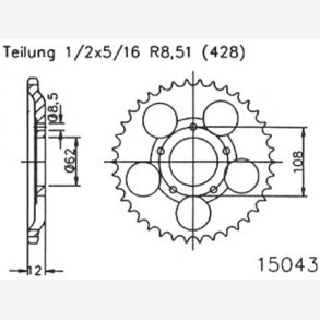 K�DEHJUL ESJOT 428 51Z