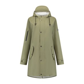 Mirage Rainfall trenchcoat soft touch XL olivengr�n