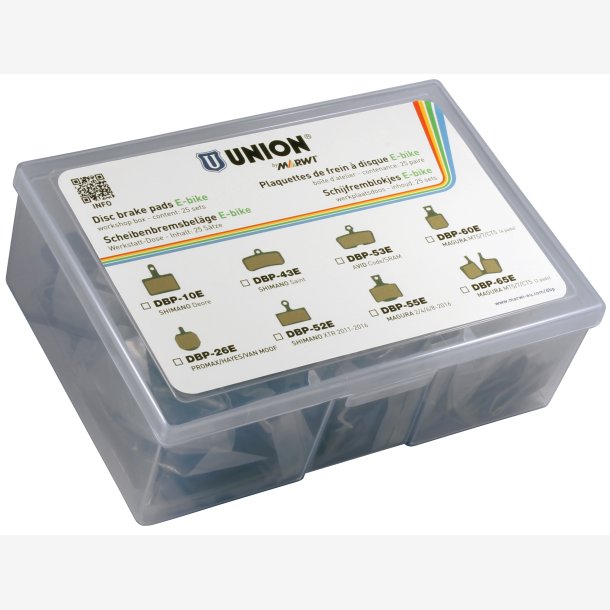 Union skivebremseklods DBP-53E Avid kode/Sram WP (25)