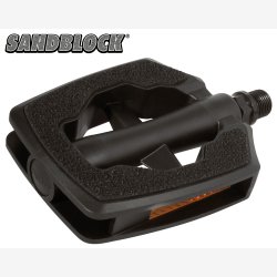 Union pedaler SP-880 Sandblock anti-slip sort overflade