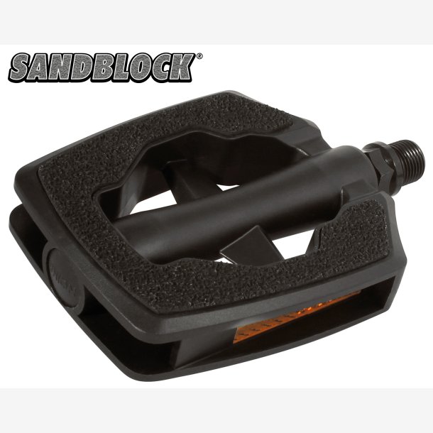 Union pedaler SP-880 anti-slip sort overflade p kortet