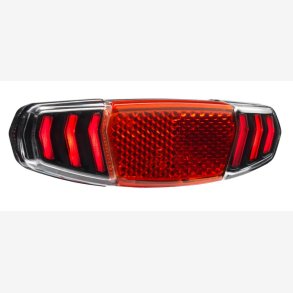 Busch + M&uuml;ller baglygte Toplight Dart E-cykel 50/80m