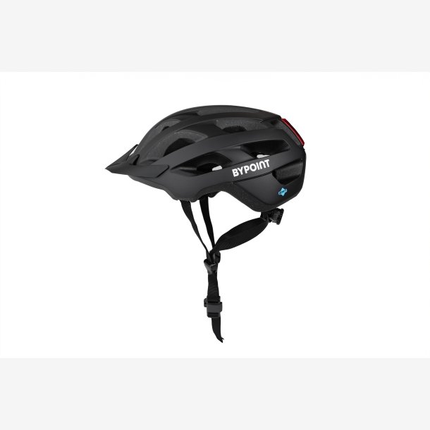 Bypoint Cykelhjelm S-ERT FL 25 mat sort L 58-62cm