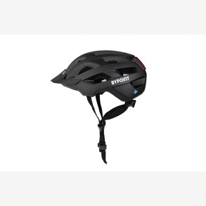 Bypoint Cykelhjelm S-ERT FL 25 mat sort M 54-58cm