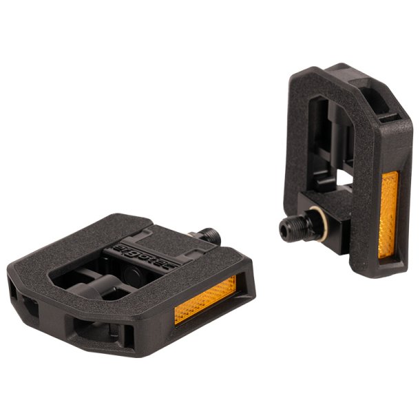 Ergotec foldepedaler EP-F plast sort