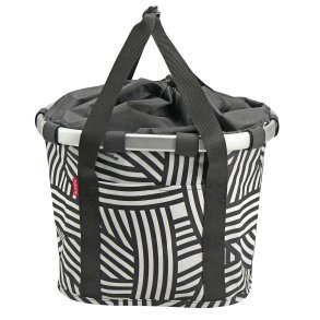 Klickfix kurvtaske 15L zebra