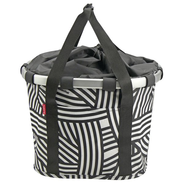 Klickfix kurvtaske 15L zebra