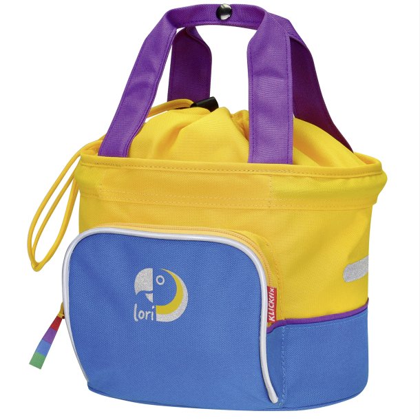Klickfix styrtaske shopper barn Lori 4L bl