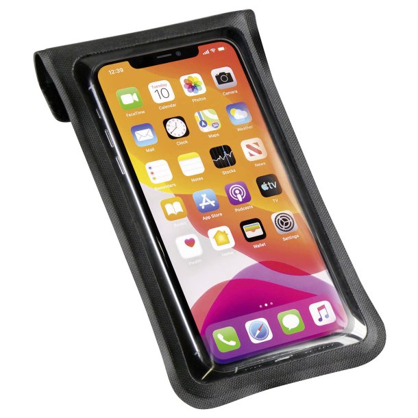 Klickfix telefonetui lys M sort