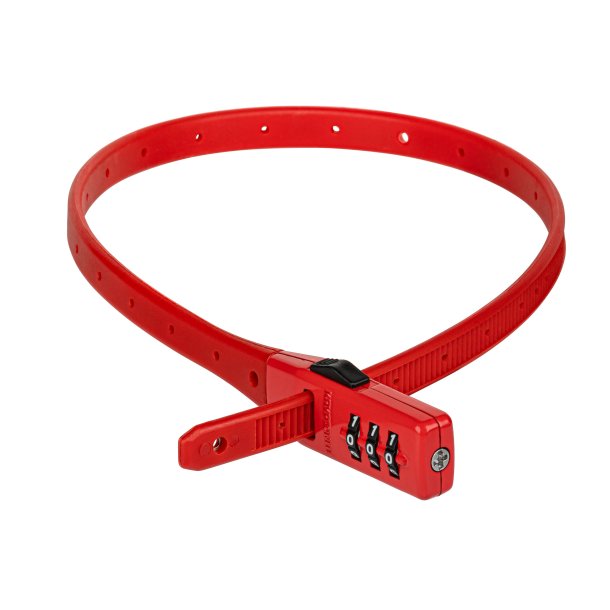 Kryptonite kabells med kode Click Lock Combo - rd