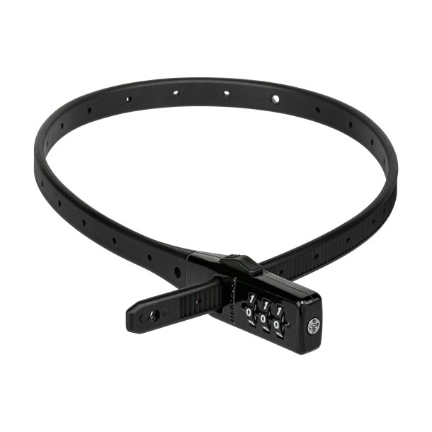 Kryptonite kabells med kode Click Lock Combo - sort