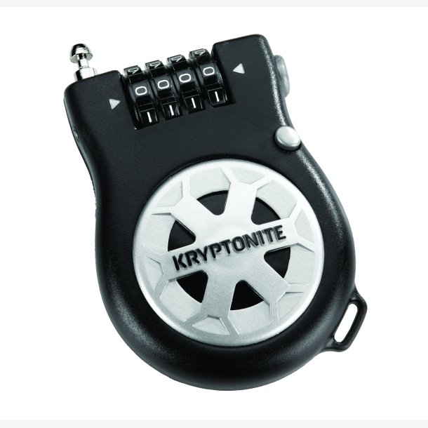 Kryptonite kabellsekode R2 Retractor Combo
