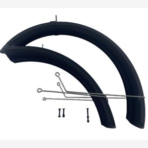 Mirage stnkskrm st 20 Fatbike inkl. montering sort