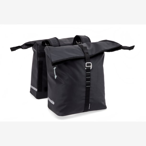 Ny Looxs dobbelt Cantos cykeltaske sort 36L