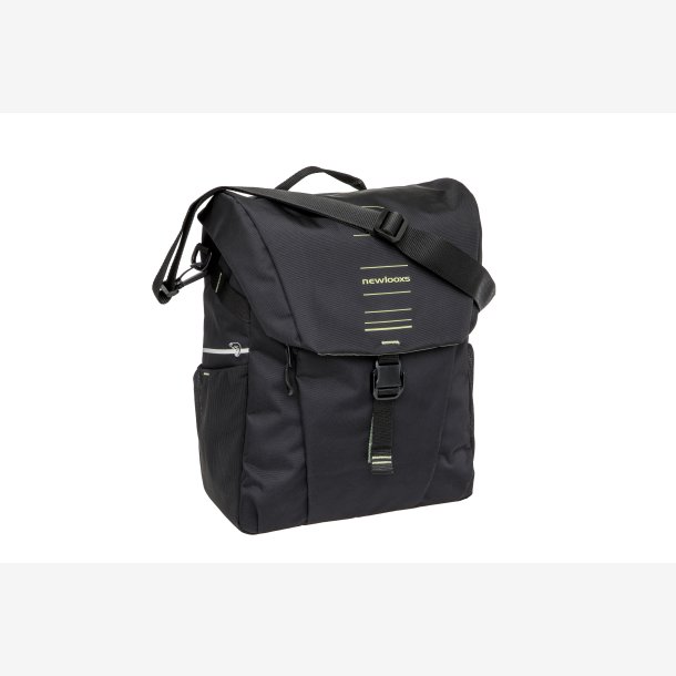 Ny Looxs cykeltaske single Vigo single sort gr�n 20L