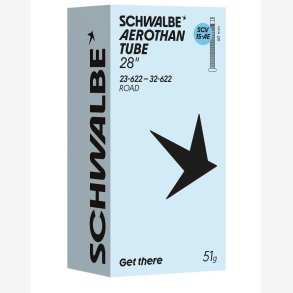 Schwalbe slange SCV15 AE Aerothan 23/32-622 IB Alu 60mm