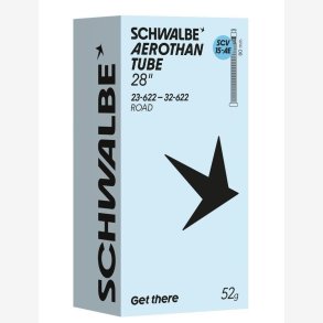 Schwalbe slange SCV15 AE Aerothan 23/32-622 IB Alu 80mm