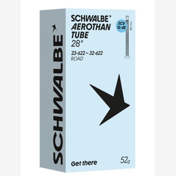 Schwalbe slange SCV15 AE Aerothan 23/32-622 IB Alu 80mm