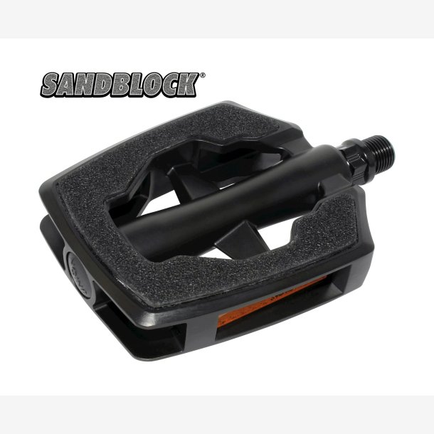 Union pedaler SP-890 aluminium mat sort sandblok bulk
