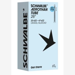 Schwalbe slange SCV17 AE Aerothan 33/47-622 IB Alu 80mm