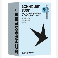 Schwalbe slange SCV19 28 tommer 40/62-584/635 klik ventil 60 mm