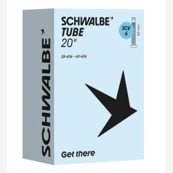 Schwalbe slange SCV6 20 tommer 28/40-406 klik ventil 40 mm