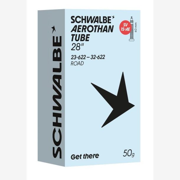 Schwalbe slange SV15 AE Aerothan 23/32-622 Alu fv 40mm