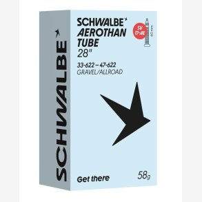 Schwalbe slange SV17 AE Aerothan 33/47-622 IB Alu 40mm