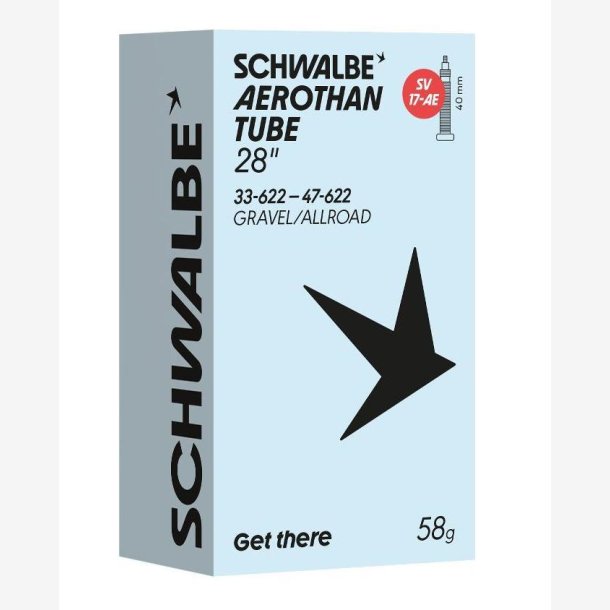 Schwalbe slange SV17 AE Aerothan 33/47-622 IB Alu 40mm