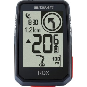 Sigma cykelcomputer ROX 2.0 Endurance sort