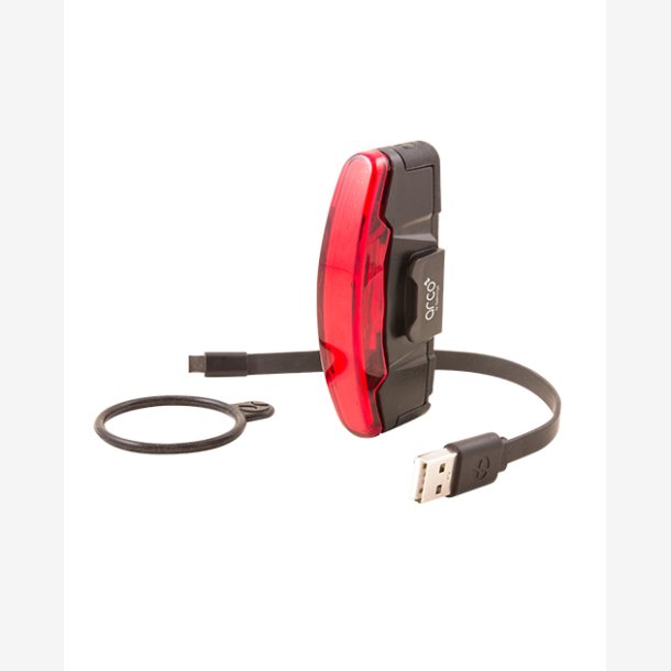 Spanninga baglygte Arco USB C sadelpind