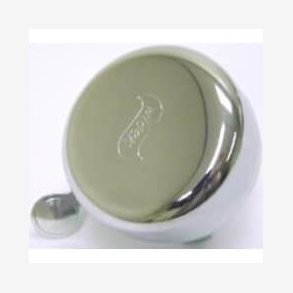 Widek klokke poleret rustfrit stl med stlklap