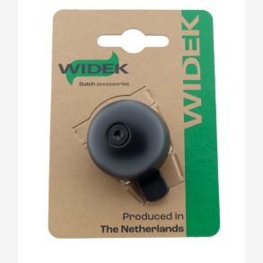 Widek klokke Pressen Alu sort p krt