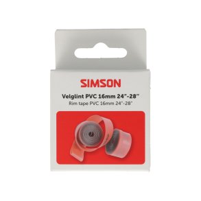 Simson f�lgb�nd 24/28 tommer 16 mm PVC st�rk