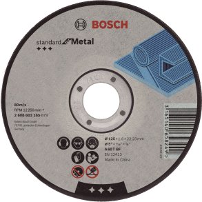 Bosch Prof sk�reskive lige metal 125 mm
