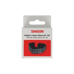 Simson f�lgb�nd 26/28 gummi 20 mm