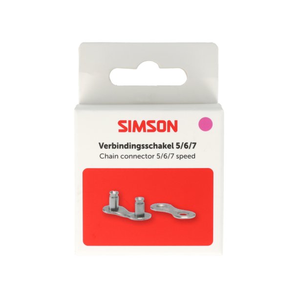 Simson forbindelsesled 5,6,7v 3/32