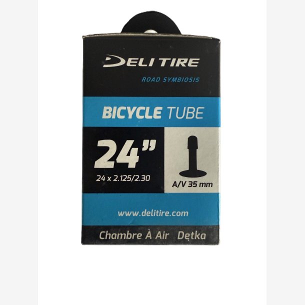 Deli Tire slange Deli-Very 24 x 2.125-2.30 AV 35mm