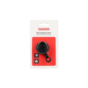 Simson klokke Kompakt sort