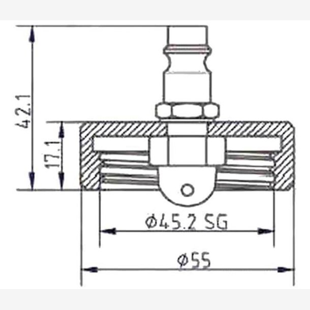 VENTILATIONSTILKOBLING 20