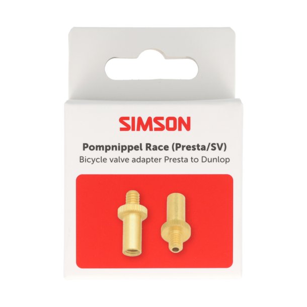 Simson pumpenippel fransk