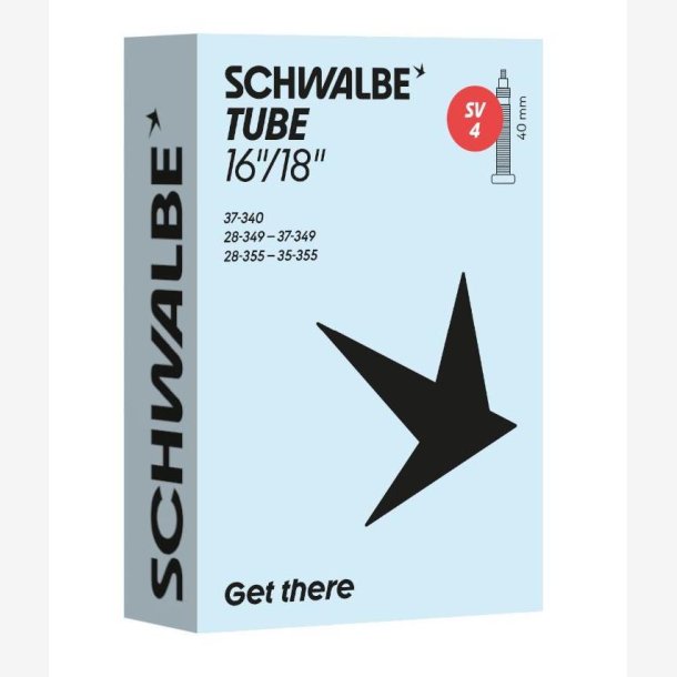 Schwalbe bnb D�k SV4 16-18 tommer 28/37-340/355 fv 40mm