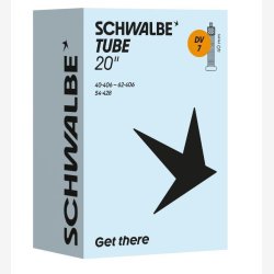 Schwalbe slange DV7 20 tommer 40/62-406 HV 40mm